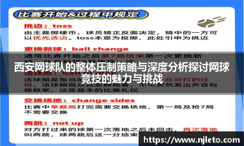 西安网球队的整体压制策略与深度分析探讨网球竞技的魅力与挑战