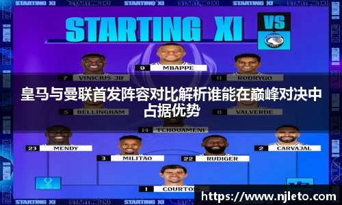 皇马与曼联首发阵容对比解析谁能在巅峰对决中占据优势